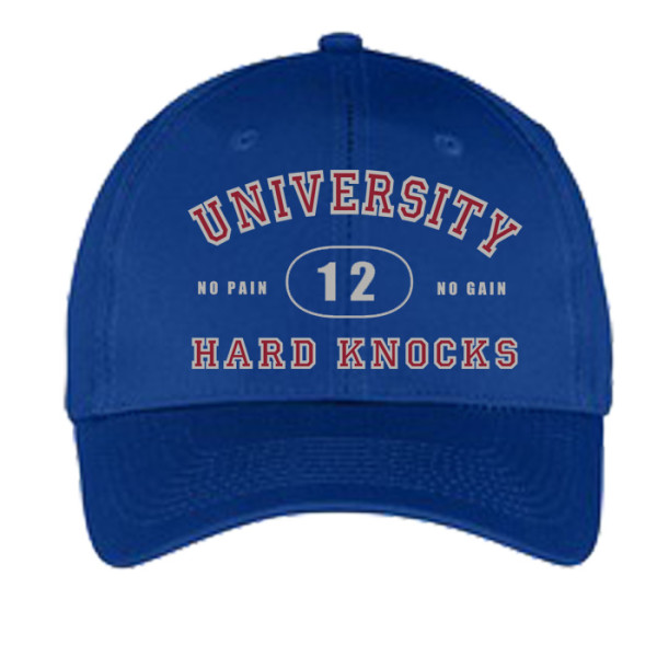 University Of Hard Knocks - Royal - Click Image to Close